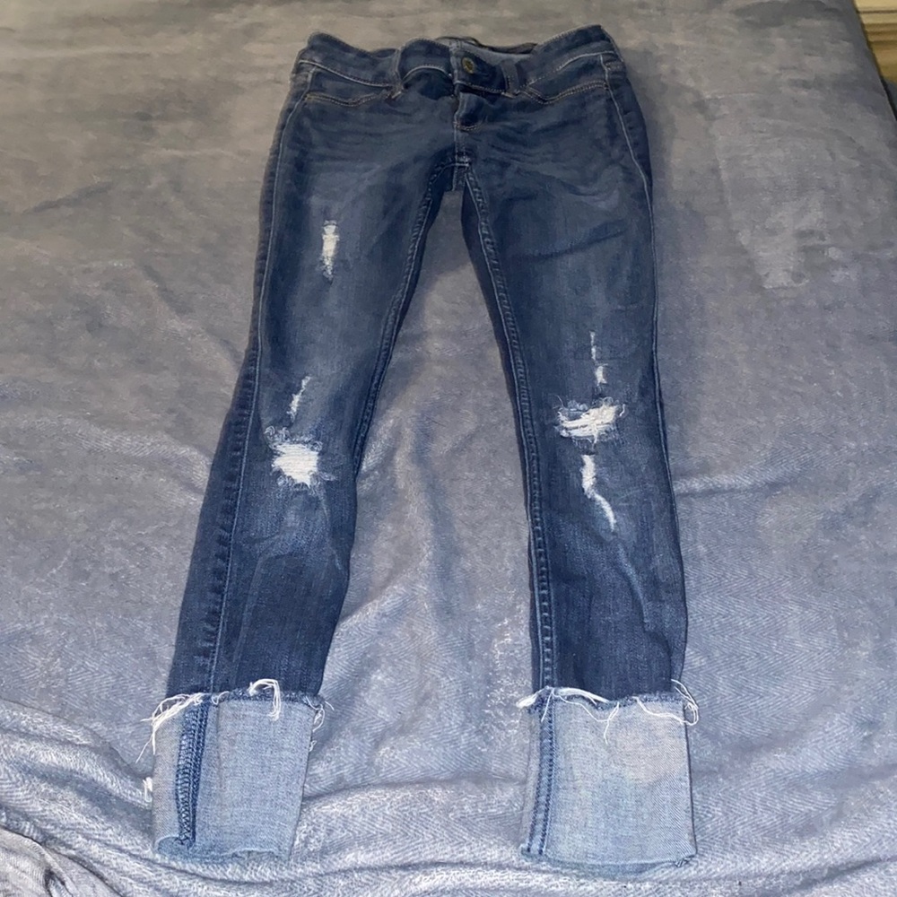 Hollister Low-Rise Jean Legging Crop